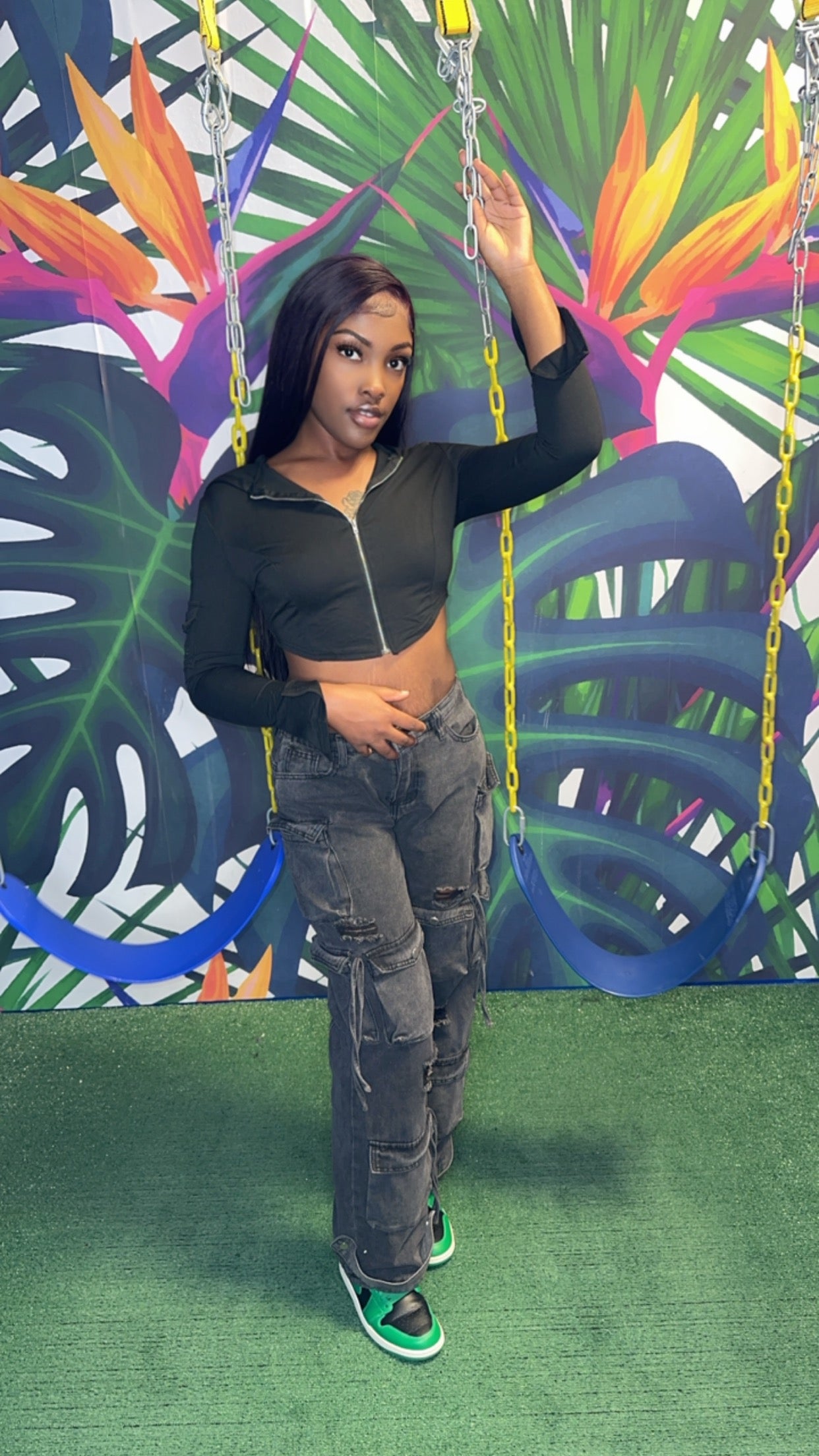 In My Zone Baggy Cargo Jeans