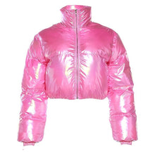 Load image into Gallery viewer, Bubble Crop Puffer Jacket