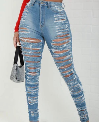 So Extra Distressed Jeans